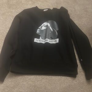 Champion Black Graphic Sweatshirt